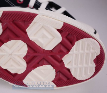 Converse Кеды Converse Chuck Taylor All Star Lift OX Valentine's Day A19059C чёрные - Картинка 10