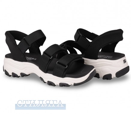 Skechers Босоніжки Skechers Slip-ins: D'Lites Sandal 163651 BLK чорні - Картинка 3