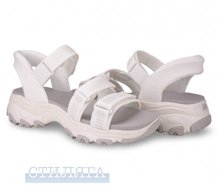 Skechers Босоніжки Skechers Slip-ins: D'Lites Sandal 163651 WHT білі - Картинка 2
