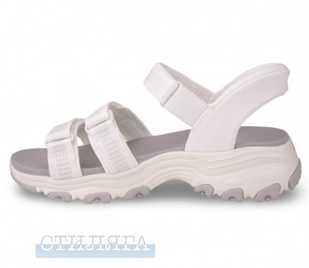 Skechers Босоніжки Skechers Slip-ins: D'Lites Sandal 163651 WHT білі - Картинка 4