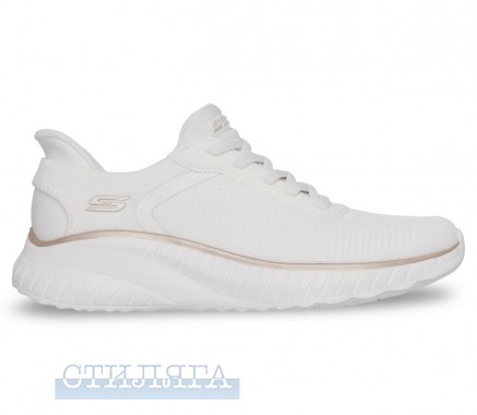 Skechers Кроссовки Skechers Slip-ins: BOBS Sport Squad Chaos 117497 WTGD белые - Картинка 1