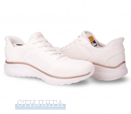 Skechers Кроссовки Skechers Slip-ins: BOBS Sport Squad Chaos 117497 WTGD белые - Картинка 2