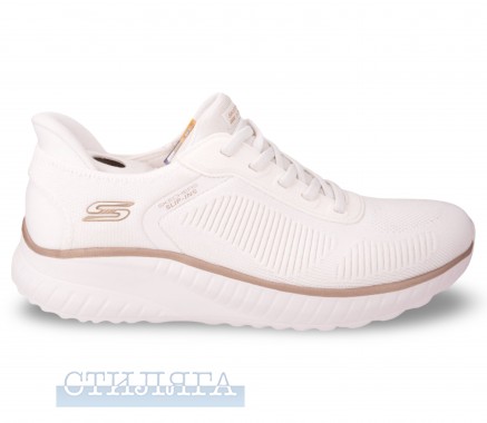 Skechers Кроссовки Skechers Slip-ins: BOBS Sport Squad Chaos 117497 WTGD белые - Картинка 4