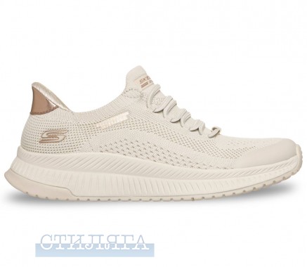 Skechers Кроссовки Skechers Slip-ins: BOBS Squad 4 – Dire Step 117743 OFWT бежевые - Картинка 1
