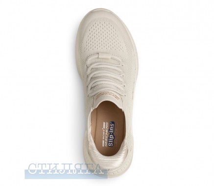 Skechers Кроссовки Skechers Slip-ins: BOBS Squad 4 – Dire Step 117743 OFWT бежевые - Картинка 3