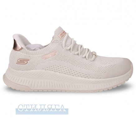 Skechers Кроссовки Skechers Slip-ins: BOBS Squad 4 117743 OFWT бежевые - Картинка 3