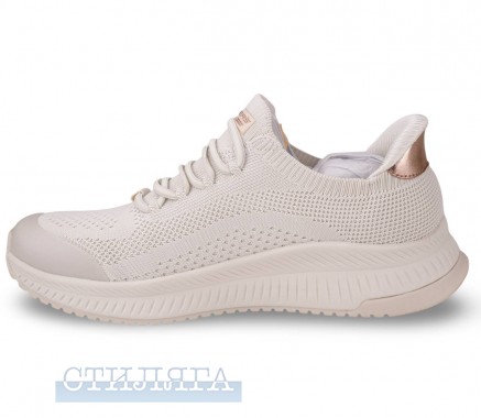 Skechers Кроссовки Skechers Slip-ins: BOBS Squad 4 117743 OFWT бежевые - Картинка 4