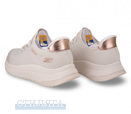 Skechers Кроссовки Skechers Slip-ins: BOBS Squad 4 117743 OFWT бежевые - Картинка 5