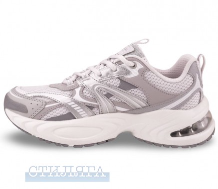 Skechers Кроссовки Skechers UNO Ryze - Scale Up 177606 LTGY серебряные - Картинка 4
