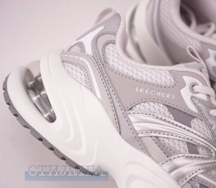 Skechers Кроссовки Skechers UNO Ryze - Scale Up 177606 LTGY серебряные - Картинка 10