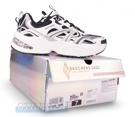 Skechers Кроссовки Skechers UNO Ryze - Scale Up 177606 WBK белые - Картинка 7