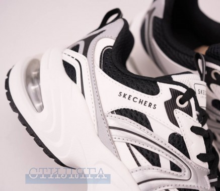 Skechers Кроссовки Skechers UNO Ryze - Scale Up 177606 WBK белые - Картинка 10