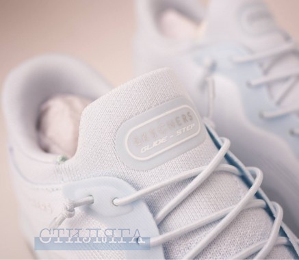 Skechers Кроссовки Skechers UNO Glide-Step 190115 LTBL голубые - Картинка 8