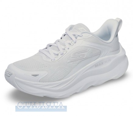 Skechers Кроссовки Skechers Max Run - Pacewave 129202 WHT белые - Картинка 3
