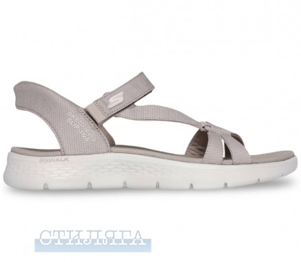 Skechers Босоножки Skechers Slip-Ins: GO Walk Flex - Illuminate 141481 TPE бежевые - Картинка 1
