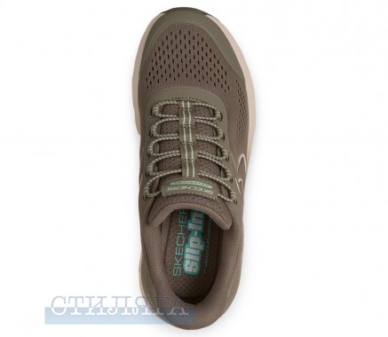 Skechers Кроссовки Skechers Slip-ins: Glide-Step Sole 180272 BRN коричневые - Картинка 5