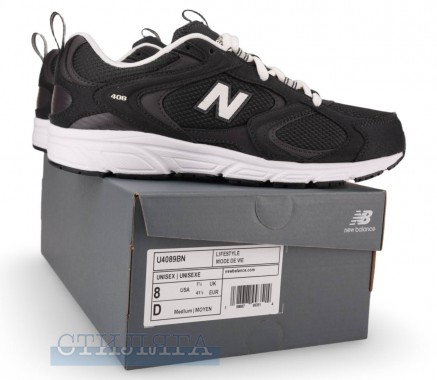 New balance Кроссовки New Balance 408 U4089BN чёрные - Картинка 6