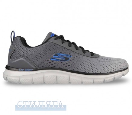Skechers Кросівки Skechers Track Wide Fit 232399W CCGY сірі - Картинка 1