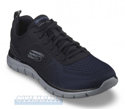 Skechers Кросівки Skechers Track Wide Fit 232399W NVBK сині  - Картинка 4
