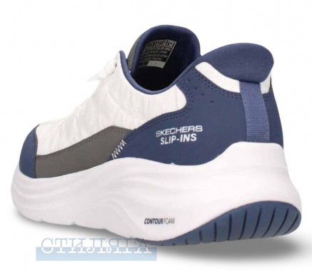 Skechers Кроссовки Skechers Slip-ins: Contour Foam - Cozy Fit 232619 WNV белые - Картинка 4