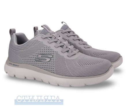 Skechers Кроссовки Skechers Summits - Eckler 232963 GYNV серые - Картинка 1
