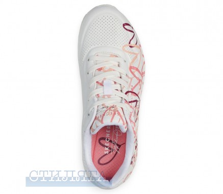 Skechers Кроссовки Skechers UNO 155507 WCRL с сердечками - Картинка 4