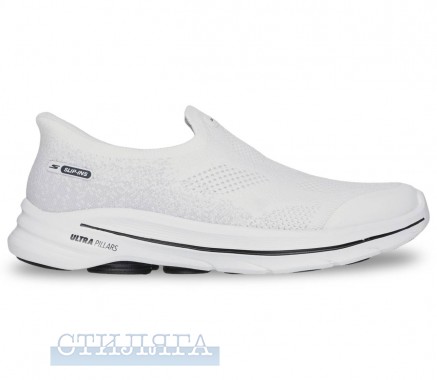 Skechers Слипоны Skechers Slip-ins: GOwalk 8 125926 WBK белые - Картинка 1