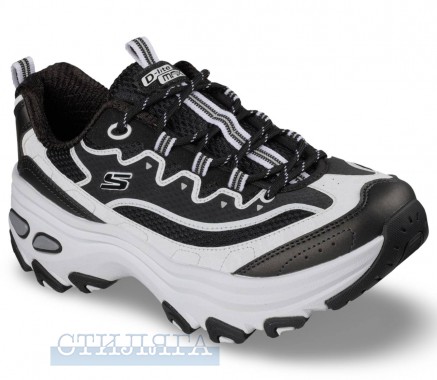 Skechers Кроссовки Skechers D'lites Hiker 180399 BKW чёрные - Картинка 2