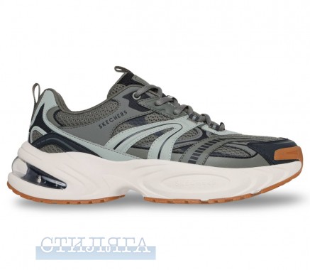 Skechers Кросівки Skechers Uno Ryze Verde 183199 OLV оливкові - Картинка 1