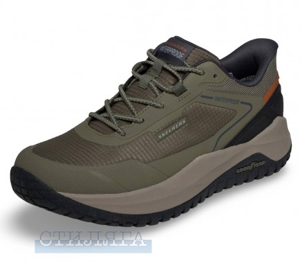 Skechers Кросівки Skechers Badger 211367 OLV оливкові - Картинка 3