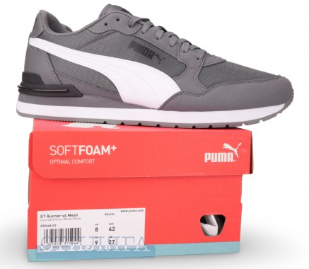Puma Кроссовки Puma ST Runner v4 Mesh 39966603 серые - Картинка 7