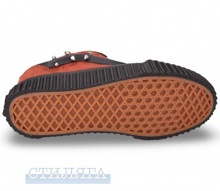 Vans Кеды Vans Knu Skool Creeper Valentine Rust VN000D6ZFSB1 коричневые - Картинка 6