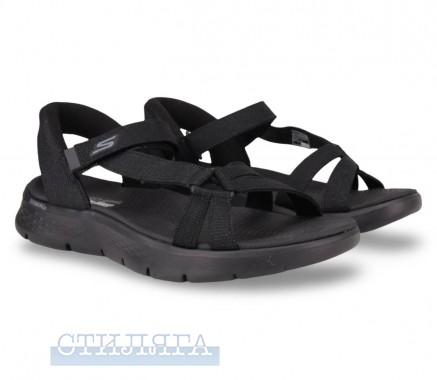 Skechers Босоножки Skechers Go Walk Flex 141481 BBK чёрные - Картинка 1