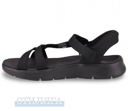 Skechers Босоножки Skechers Go Walk Flex 141481 BBK чёрные - Картинка 4