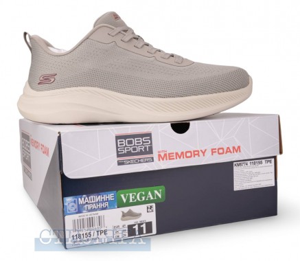 Skechers Кроссовки Skechers BOBS Moda Flex 118155 TPE серые - Картинка 7