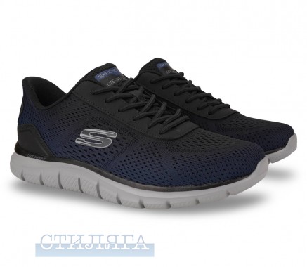 Skechers Кроссовки Skechers Slip-ins: Track – Revno 233038 NVBK синие - Картинка 1