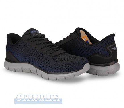 Skechers Кроссовки Skechers Slip-ins: Track – Revno 233038 NVBK синие - Картинка 2