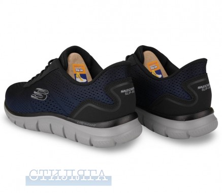 Skechers Кроссовки Skechers Slip-ins: Track – Revno 233038 NVBK синие - Картинка 5