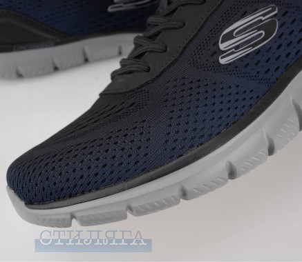 Skechers Кроссовки Skechers Slip-ins: Track – Revno 233038 NVBK синие - Картинка 10