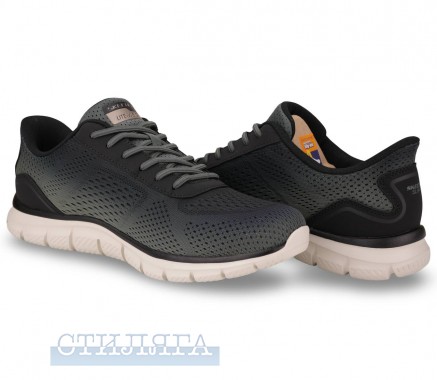 Skechers Кроссовки Skechers Slip-ins: Track 233038 OLBK оливковые - Картинка 2