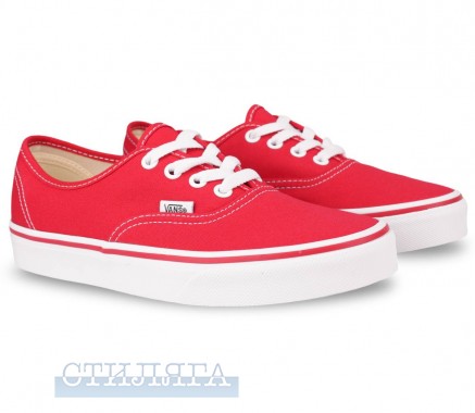 Vans Кеды Vans Authentic VN000EE3RED1 красные - Картинка 1