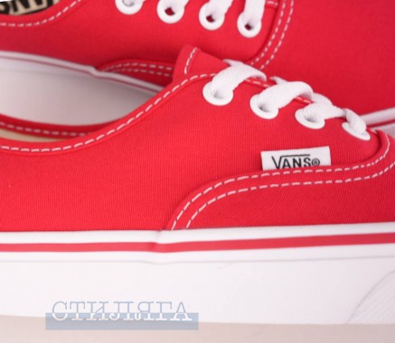 Vans Кеды Vans Authentic VN000EE3RED1 красные - Картинка 7