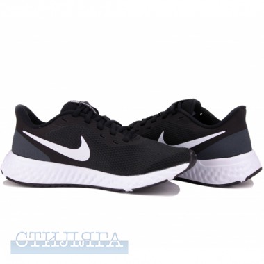 Nike Кроссовки nike revolution 5 bq3207-002 37,5(6,5)(р) black текстиль - Картинка 2